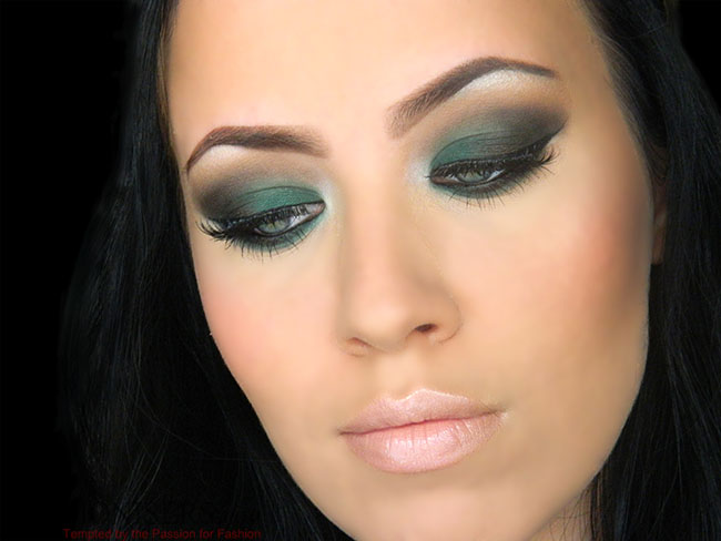 Emerald Green Smokey Eye Makeup Tutorial