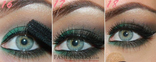 Emerald Green Smokey Eye Makeup Tutorial