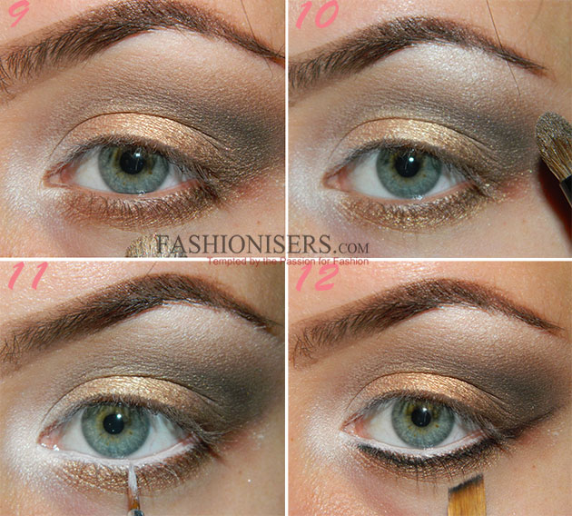 Earthy Makeup: Gold & Brown Eye Makeup Tutorial