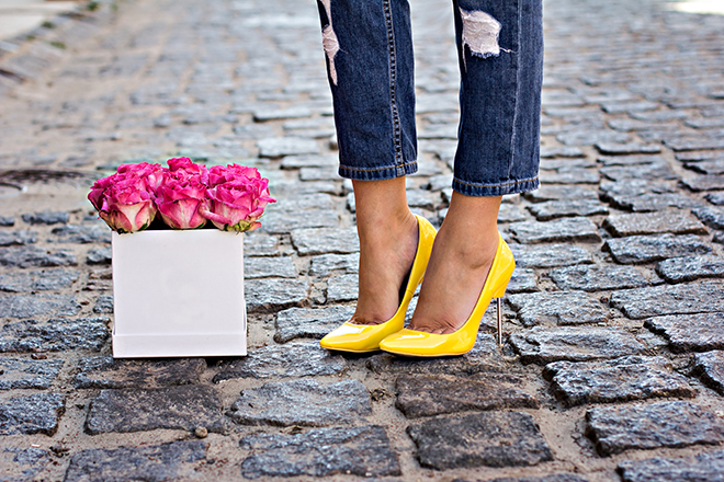All-Your-Questions-About-High-Heels-Answered-close-up-on-yellow-heels