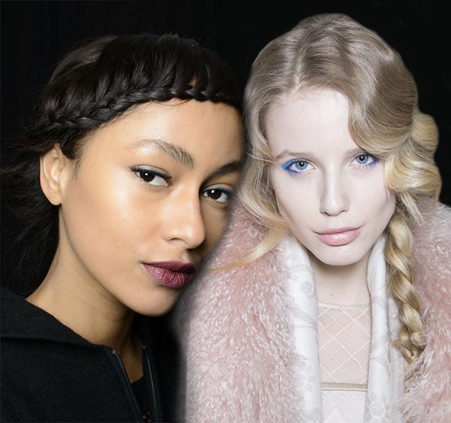 Best Runway Braided Hairstyles for Fall/ Winter 2014-2015 | Fashionisers