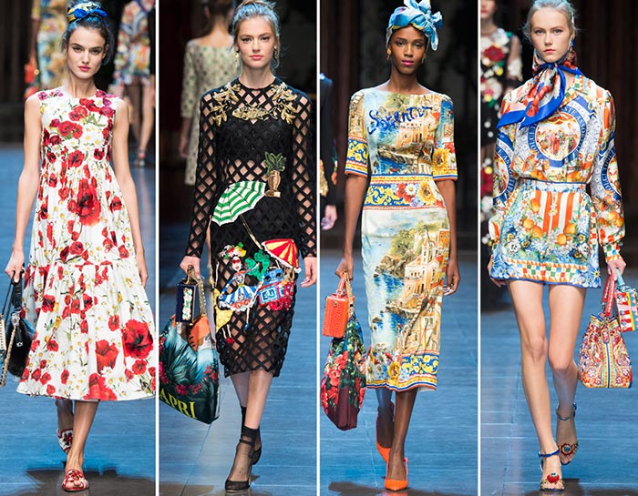 Dolce & Gabbana Spring/Summer 2016 Collection – Milan Fashion Week ...