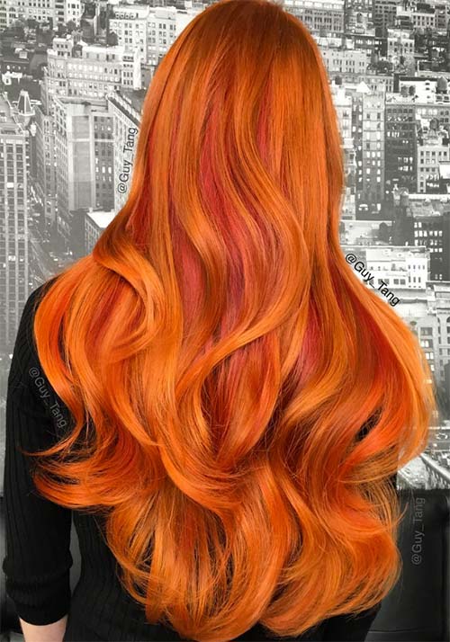 100 Badass Red Hair Colors Auburn, Cherry, Copper