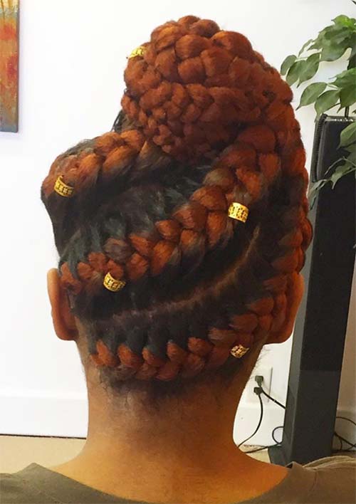 Goddess Braids Hairstyles Ideas