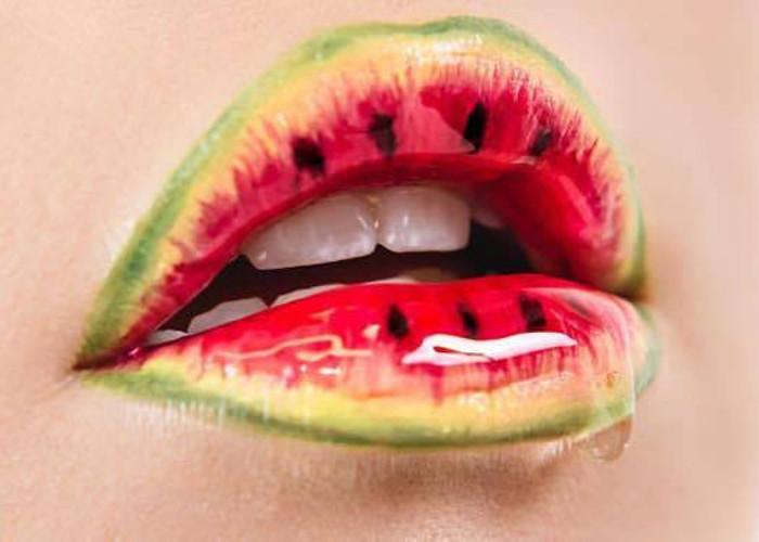 Watermelon Makeup Instagram Trend 3 Fashionisers©