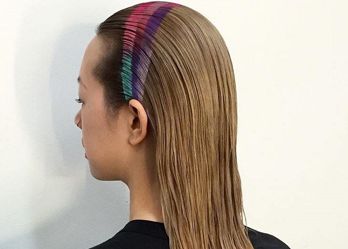 Spray-On Rainbow Headband is the New Amazing Hair Accessory