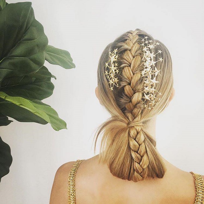 Gorgeous Hair Accessories To Glam Up Your NYE Hairstyle star accessories