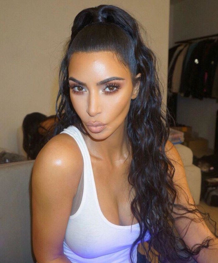 The-Trendiest-Hairstyles-For-Long-Hair-Kim-Kardashian