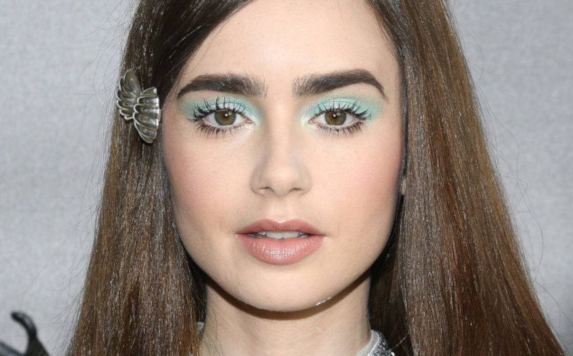 Best-Celebrity-Makeup-Looks-of-2018-To-Use-As-Inspo-Lily-Collins-Miu-Miu