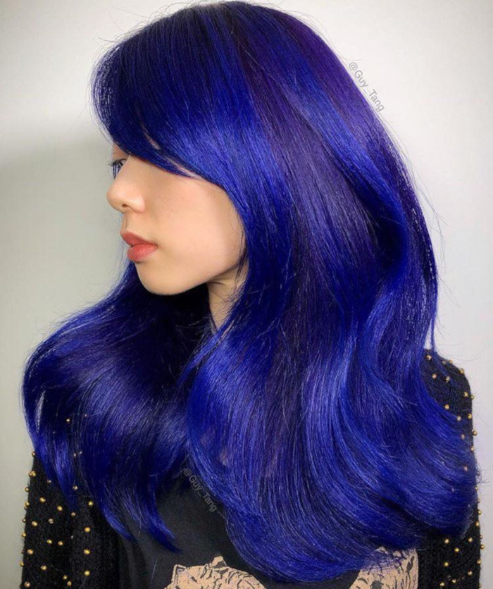 Bold-Hair-Colors-to-Try-in-2019 blue hair