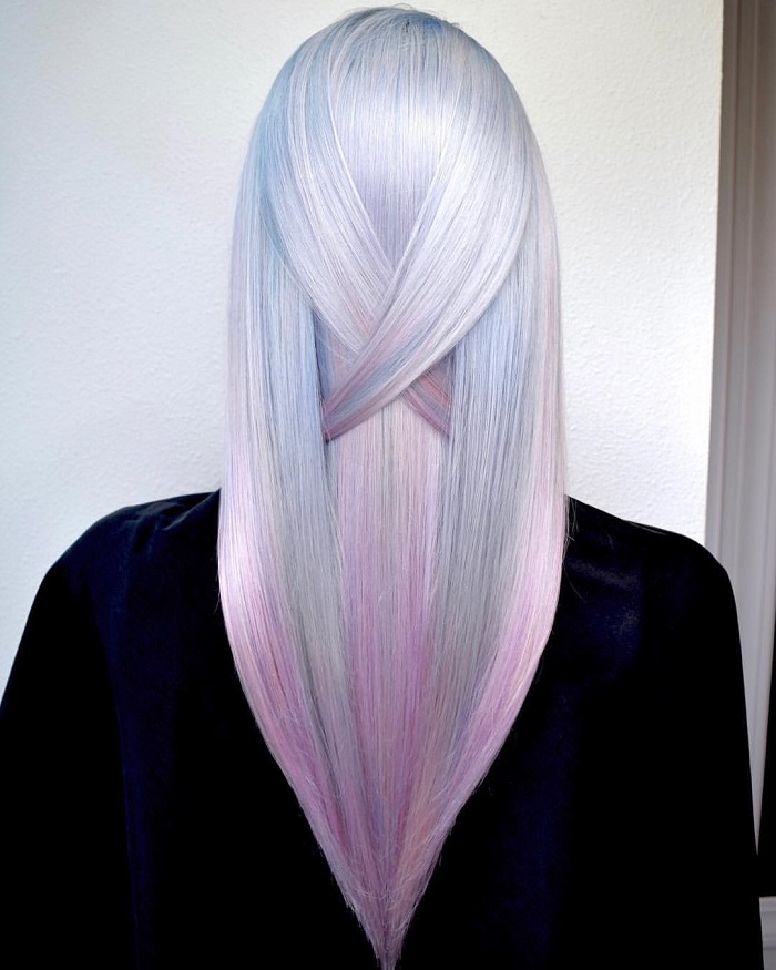 Metallic-Hair-Colors-You-Have-To-Try-This-Season-pink purple