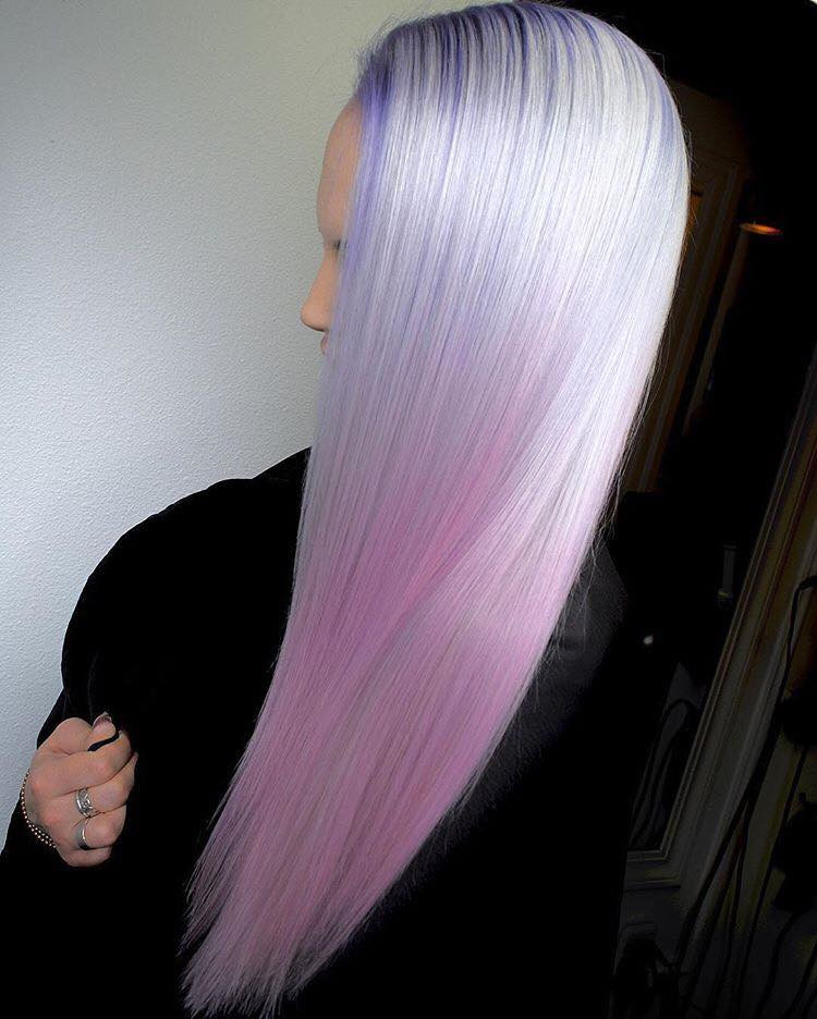 The-Prettiest-Metallic-Hair-Colors-To-Try-This-Winter-pastel-pink-ombre