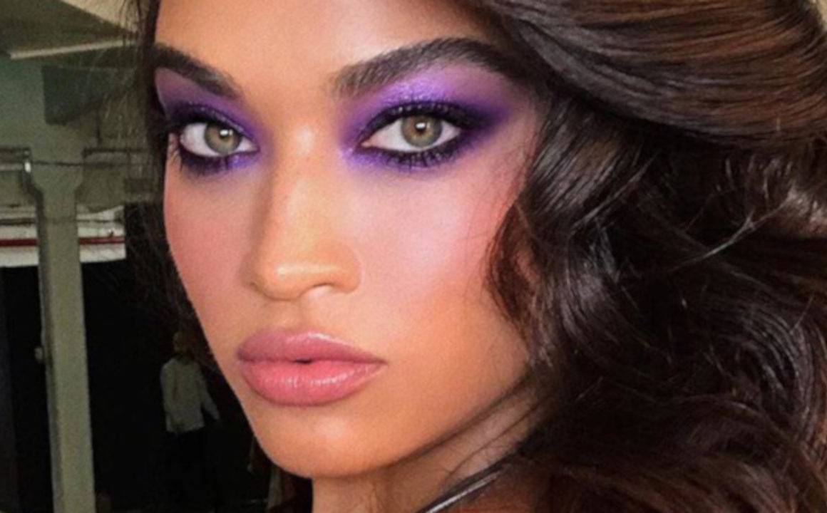 The-Prettiest-Celeb-Makeup-Looks-To-Steal-For-The-Holidays-Shanina-Shaik1