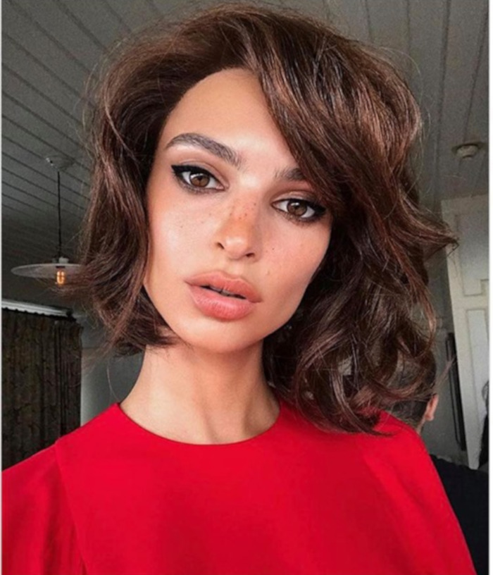 10 Short Bob Hairstyles That Will Convince You To Chop Your Hair Emily Ratajkowski