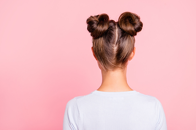 12-Best-Hairstyles-for-a-Student-Party-double-bun