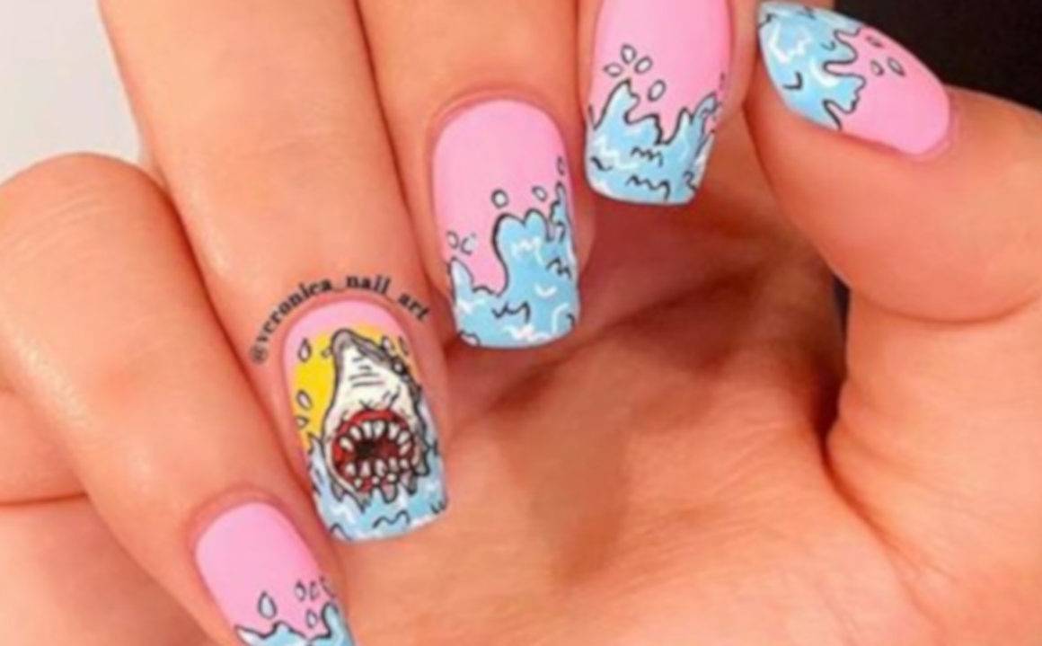 Shark Week Nail Art is A Trend We Never Saw Coming 1