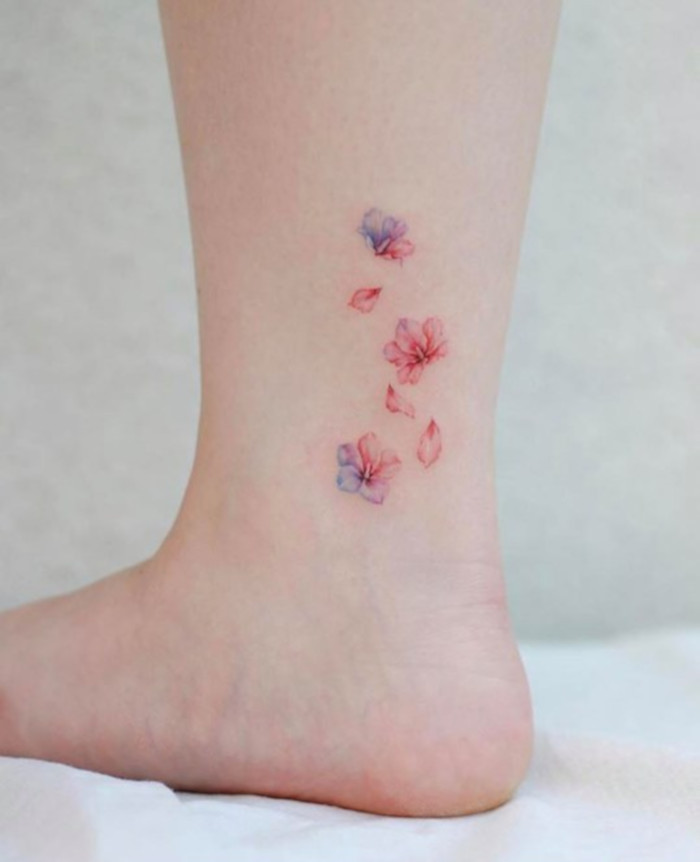 The Cutest Ankle Tattoos For Women