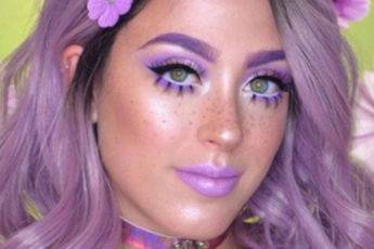 X Oh-So-Pretty Lavender Makeup Looks to Recreate 9