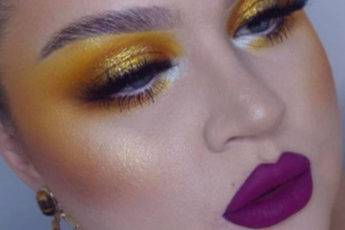 Yellow Makeup is Trending on Instagram 9