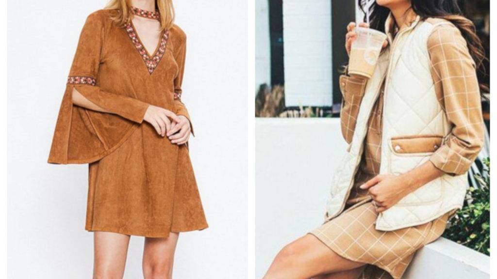 The chicest neutral hued dresses to shop this fall
