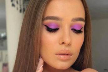 lavender makeup for fall