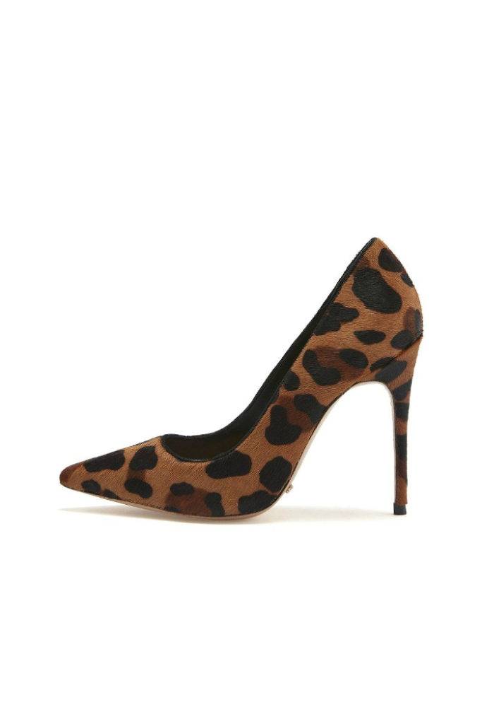 animal print high heels