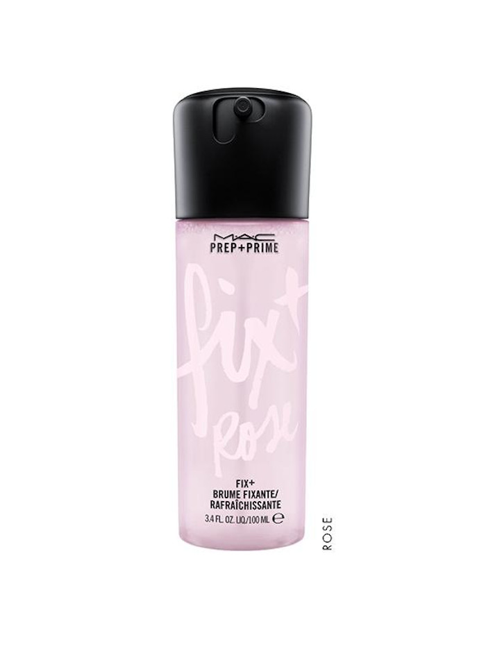 best multipurpose makeup products that save you time - mac prep prime fix romantic rose