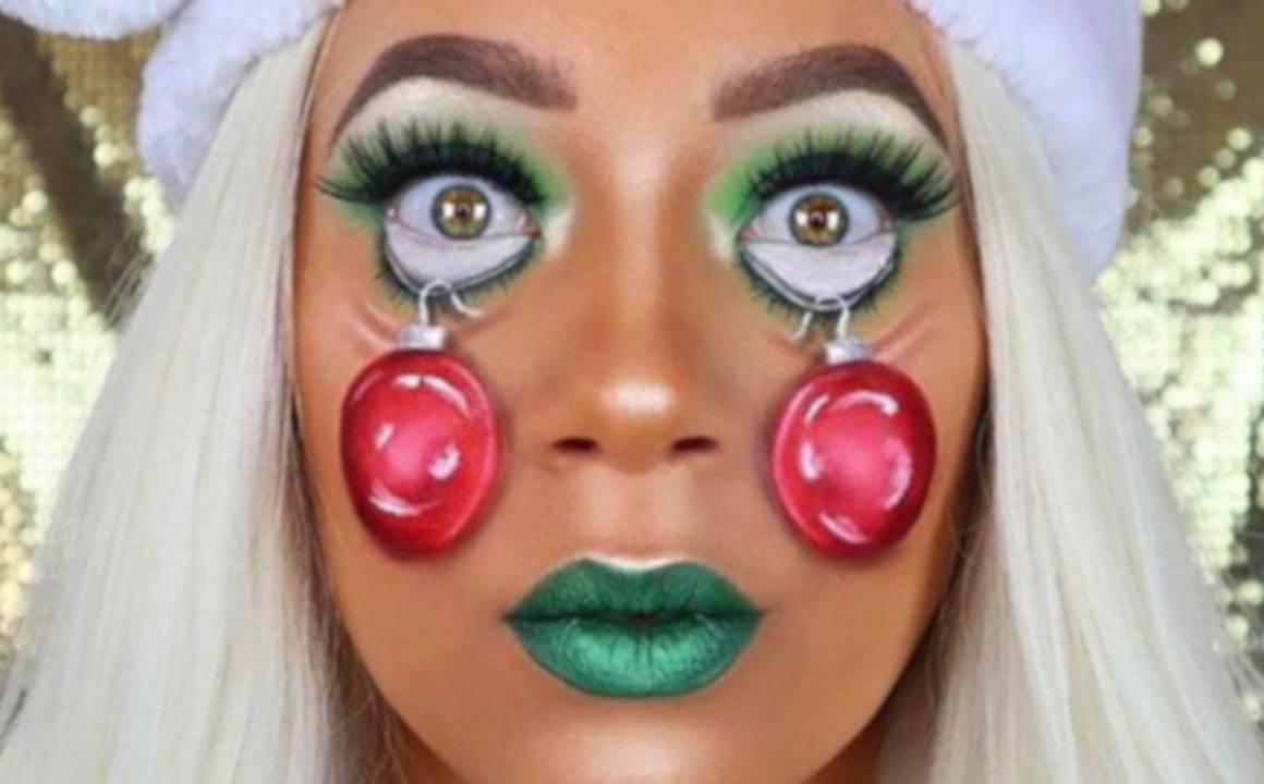 Creative Christmas Makeup