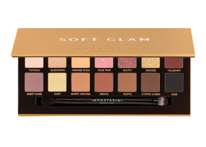 most pigmented eyeshadows for every budget - anastasia beverly hills soft glam eyeshadow palette