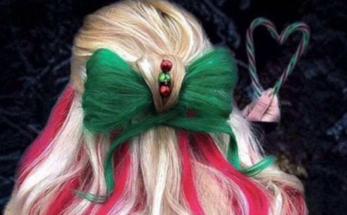 Over The Top Christmas Hairstyles