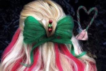 Over The Top Christmas Hairstyles