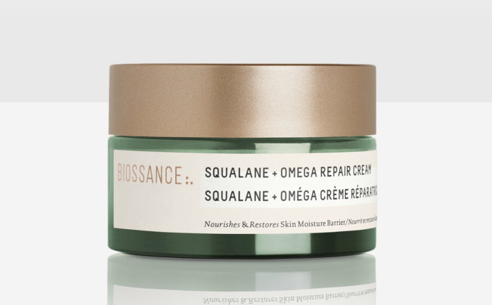 best moisturizers for dry skin - biossance squalane + omega repair cream
