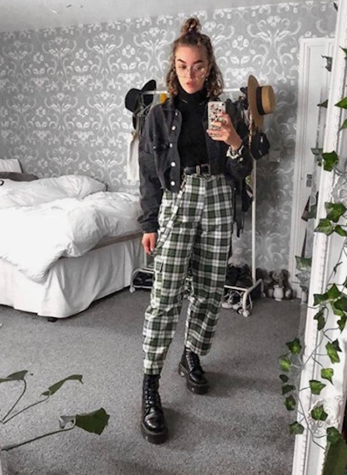 How do you dress real grunge?