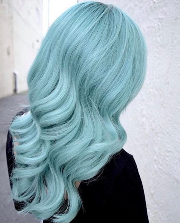 all the ways to rock mint hair