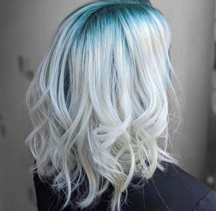 drenched hair color grunge hair color trend
