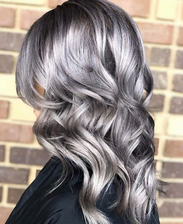 shades of silver hair grey hair