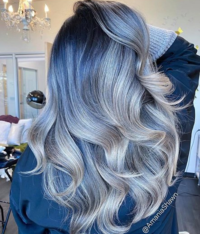 shades of silver hair grey hair