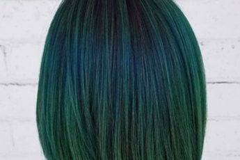 Emerald Green Hair