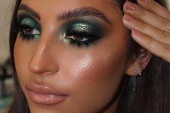 Emerald Green Makeup