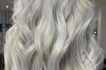Icy Blonde Hair Color Trend