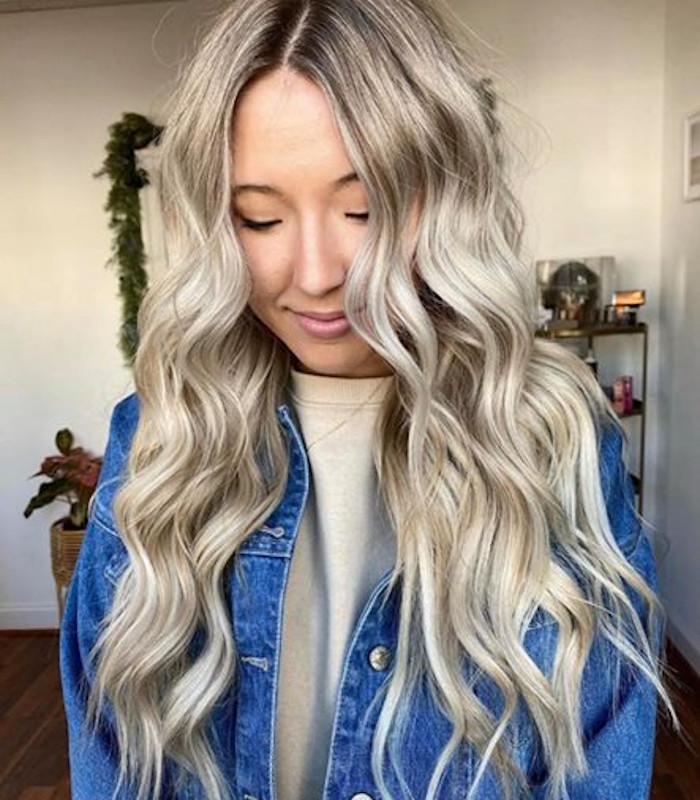 icy blonde hair color trend