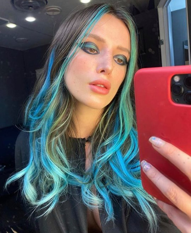bold hair colors to steal from celebrities