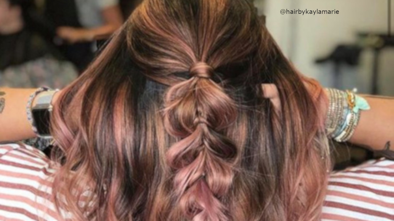 Pretty Rose Gold Balayage Rose Gold Ombre Ideas To Brighten Up