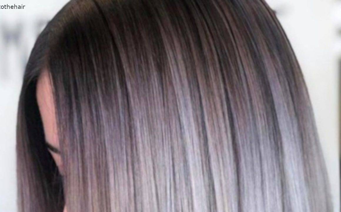 Mesmerizing Silver And Black Hair Color Ideas To Bolden Up Your Look Fashionisers C