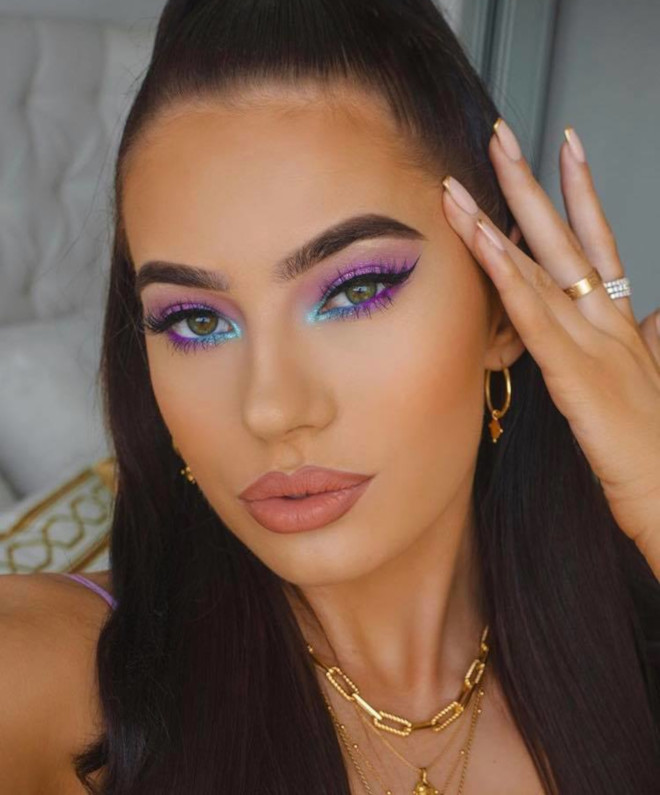 pastel makeup looks for summer