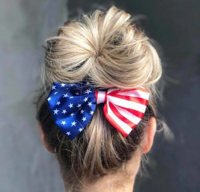 4th of july hairstyle ideas you could do at home