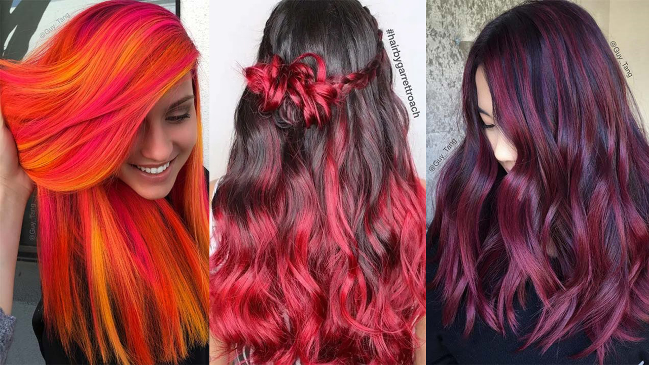 100 Badass Red Hair Colors: Auburn, Cherry, Copper, Burgundy Hair Shades |  Fashionisers©
