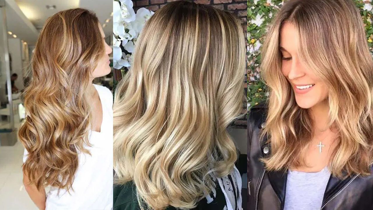 15 Balayage Hair Color Ideas With Blonde Highlights Fashionisers C