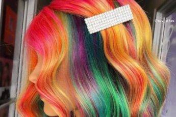 Bold Rainbow Hair Colors In Honor Of Pride Month