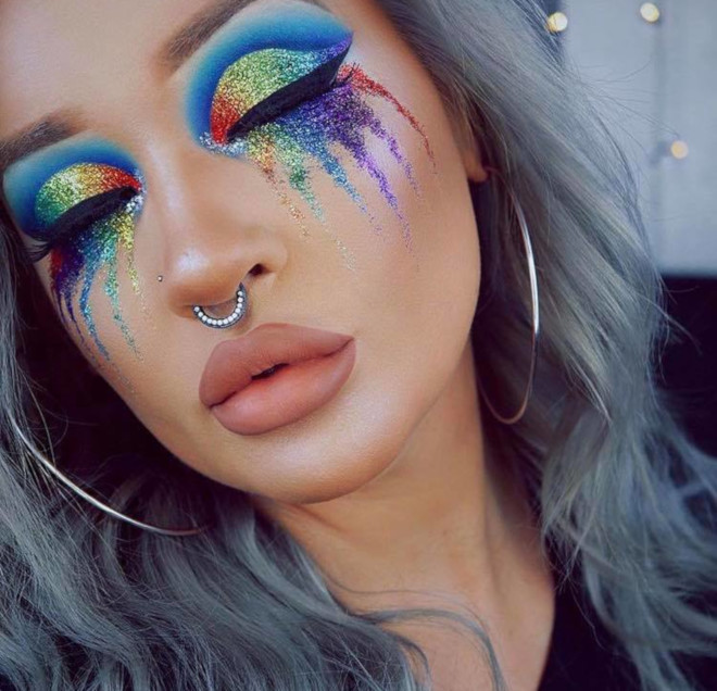 Stunning Rainbow Makeup Looks In Honor Of Pride Month Fashionisers